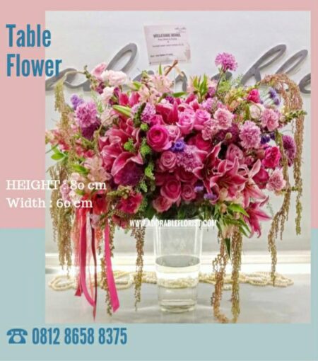 Beragam bunga meja terbaik di florist Jakarta