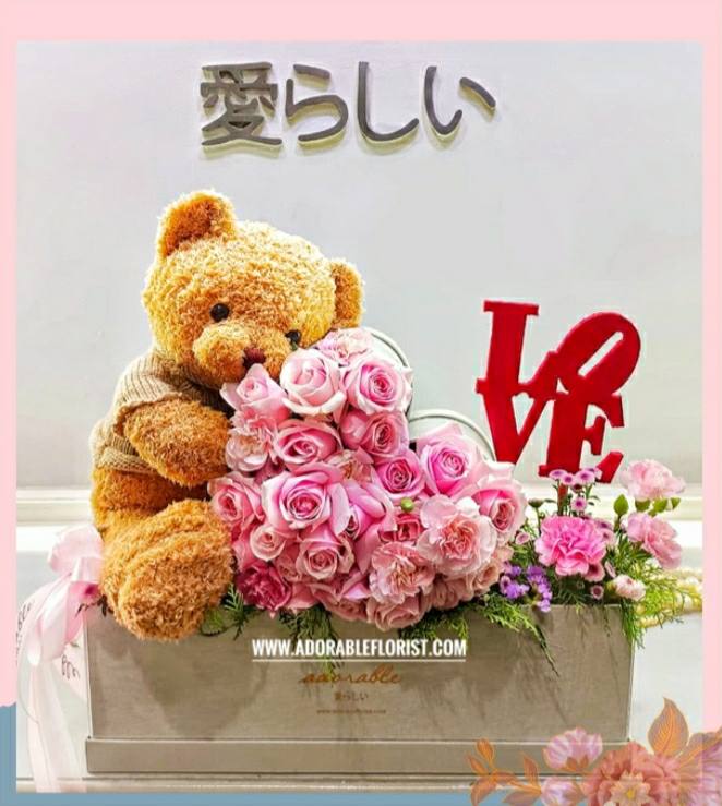 Buket Bunga & Teddy Bear Harga Murah