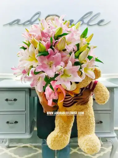 flower and bear 06