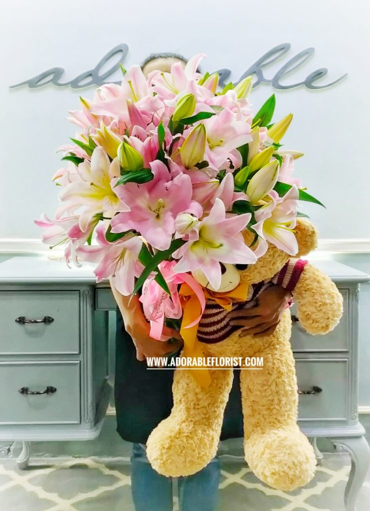 flower and bear 06