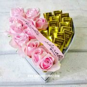 bunga hadiah valentine